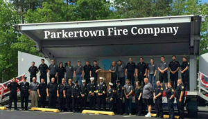 Parkertown Fire Department Volunteers